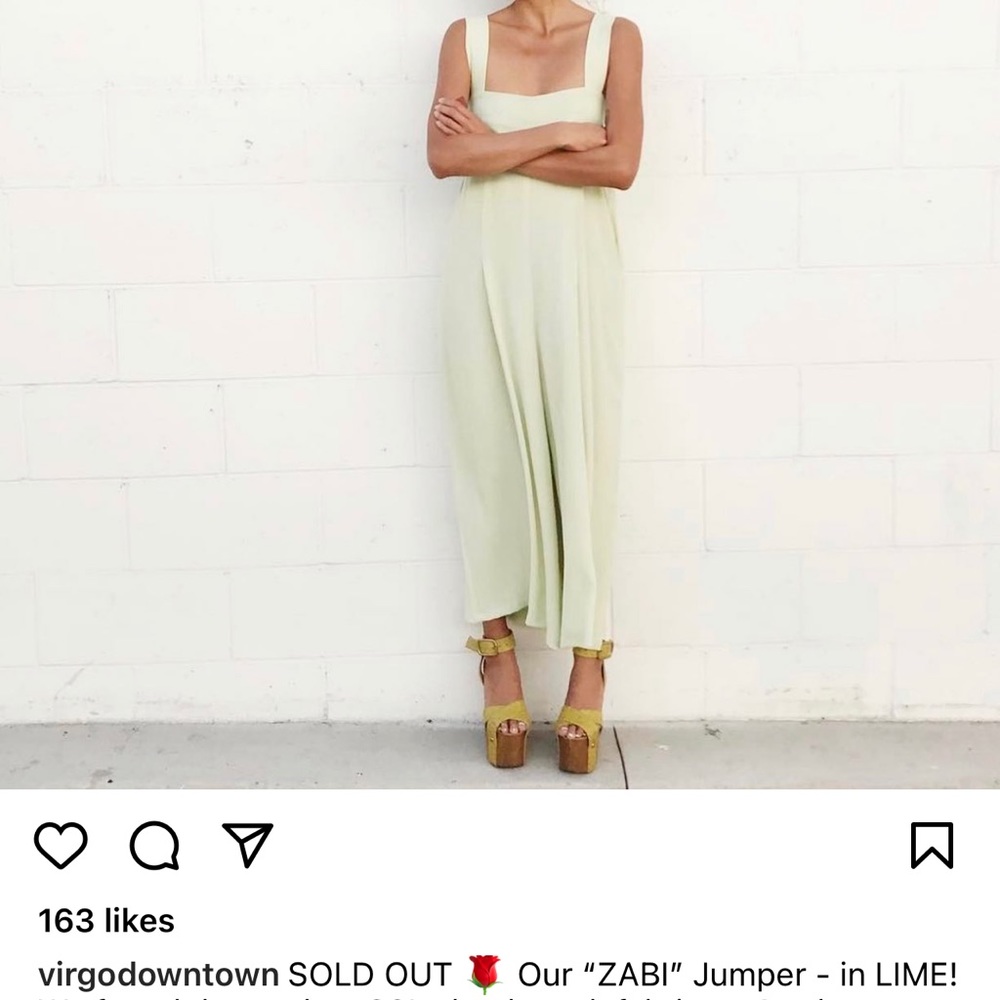 Virgo Downtown Zabi Jumper in Lime